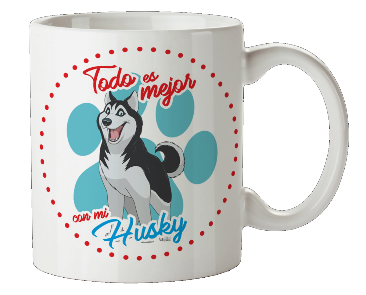 Koffiemok Husky