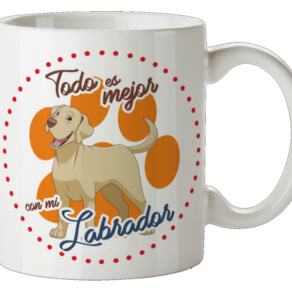 Koffiemok Labrador