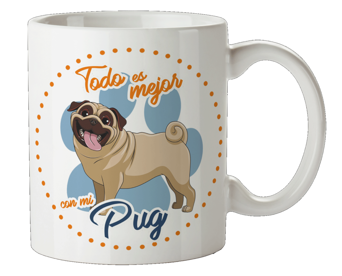 Pug Koffiemok Pug