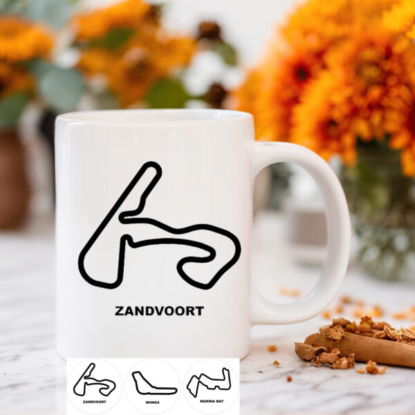 circuit Aquarel Koffiemok Beer 1