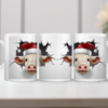 Koffiemok Kerst 3D Koetje