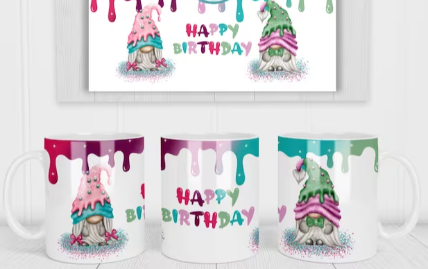 Koffiemok Happy Birthday