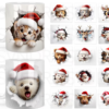 Koffiemok Kerst 3D Hondje