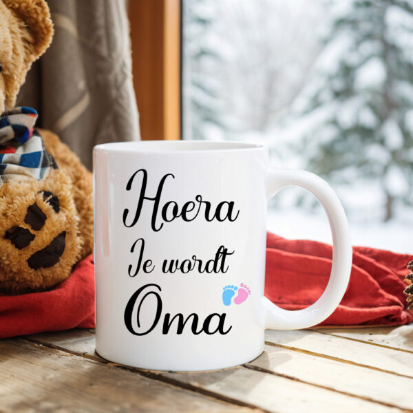 Koffiemok Je wordt oma