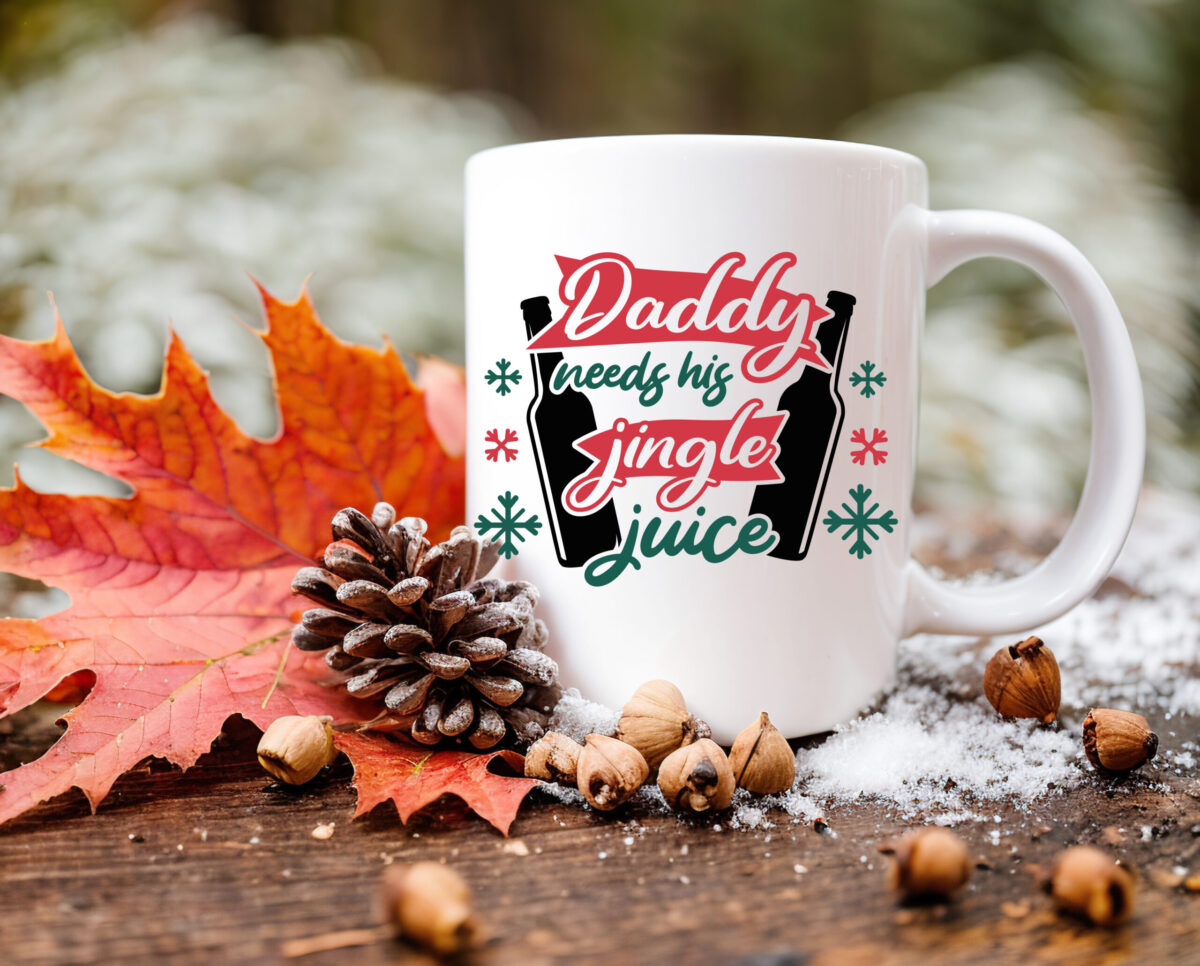Kerstmok Jingle juice Kerstmok Daddy needs his jingle juice