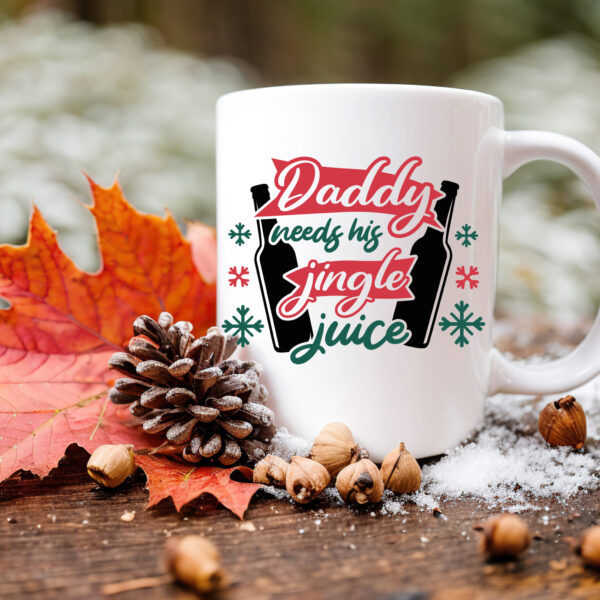 Kerstmok Jingle juice Kerstmok Daddy needs his jingle juice