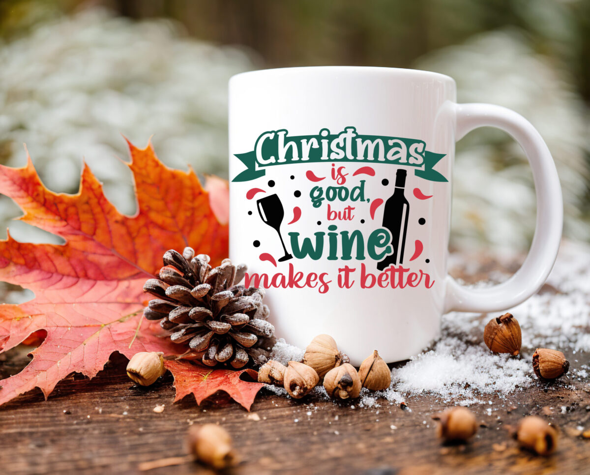 Kerstmok Wine makes it better