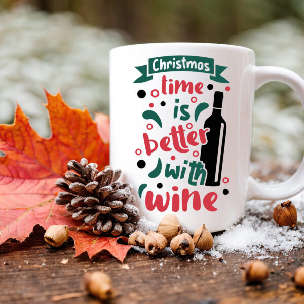 Kerstmok better with wine Kerstmok Better with wine