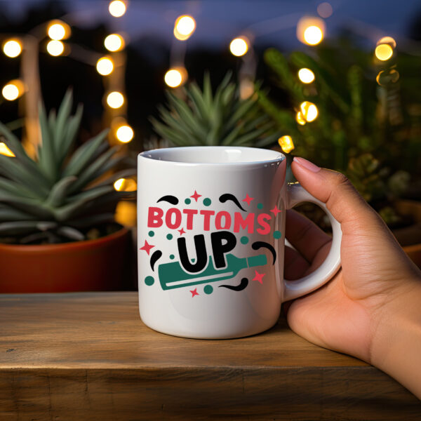 Kerstmok bottoms up Kerstmok Bottoms up