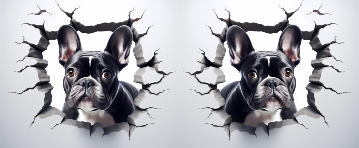 Koffiemok 3d Franse Bulldog