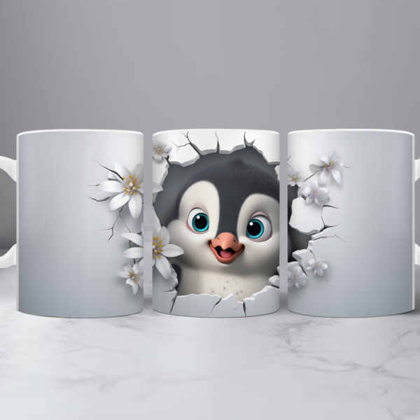 Koffiemok 3d Vogeltje 2