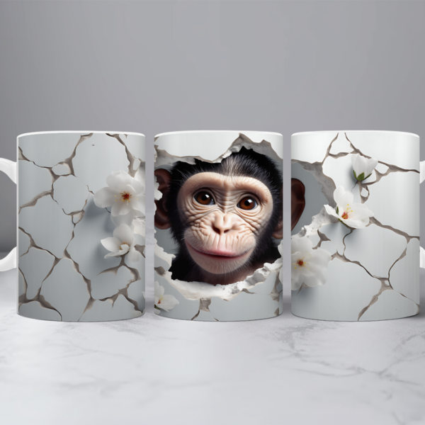 3 Aquarel Koffiemok Beer 1