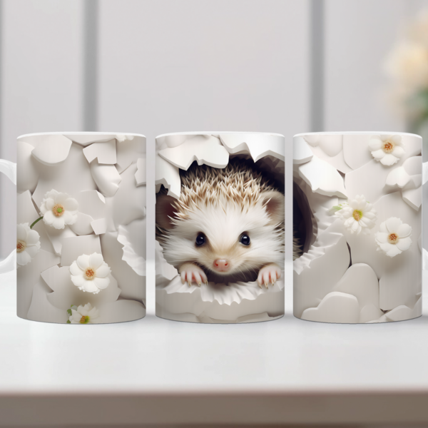 Koffiemok 3d Egeltje