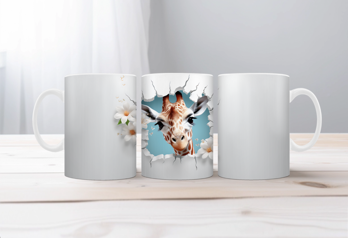 37 Koffiemok 3d Giraf 1