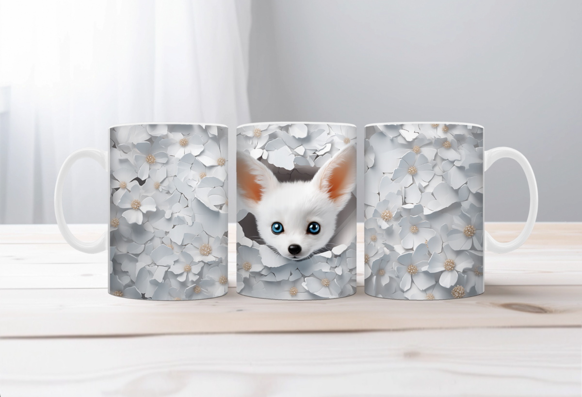 Koffiemok 3d Vosje 2