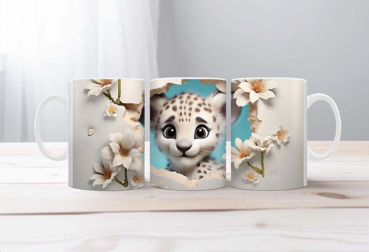 Koffiemok 3d Leeuwtje1