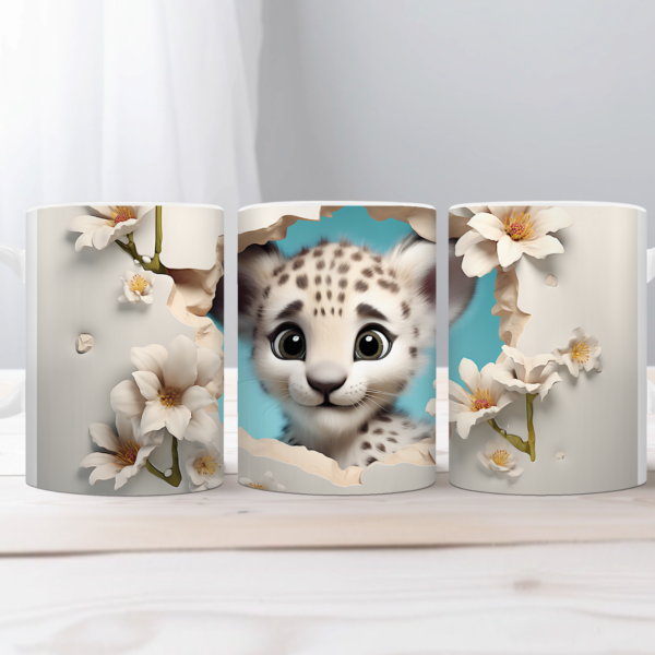 Koffiemok 3d Leeuwtje1