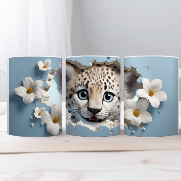 Koffiemok 3d Leeuwtje