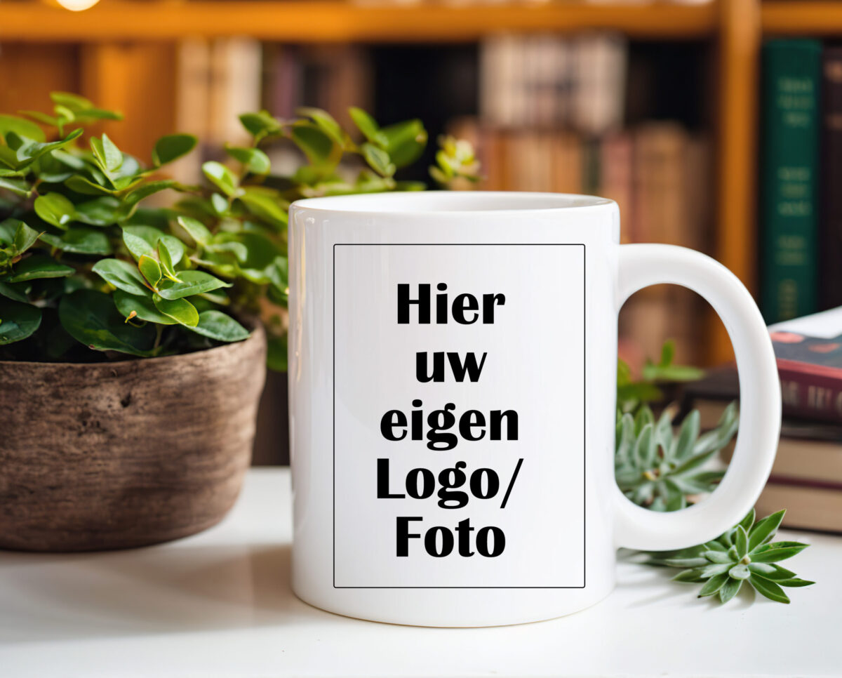Koffiemok eigen ontwerp