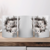 Koffiemok 3d Jonge Poesjes