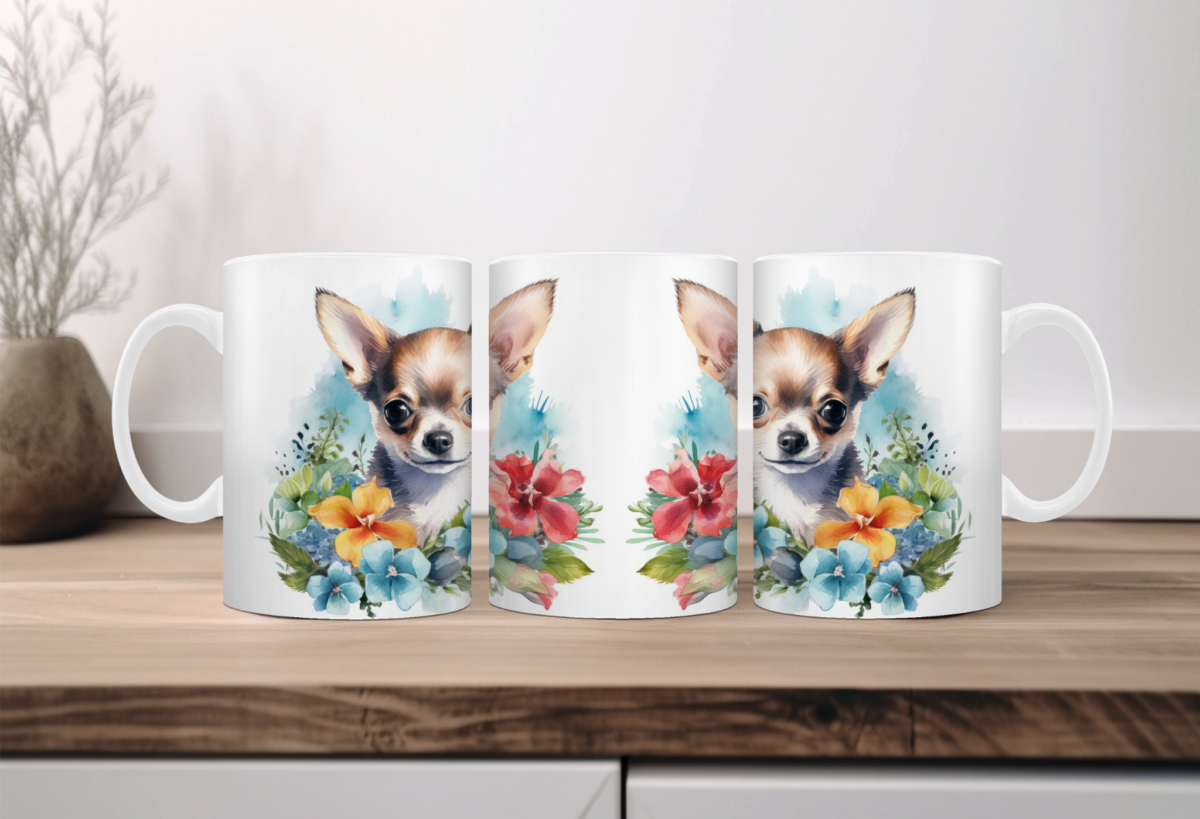 Koffiemok Chihuahua 1