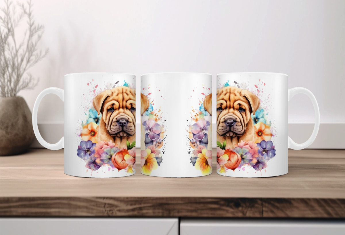 Koffiemok Shar-Pei