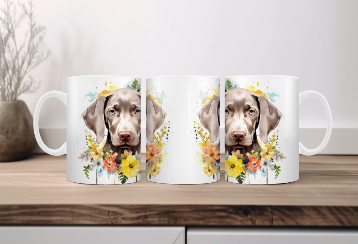 Koffiemok Weimaraner 01