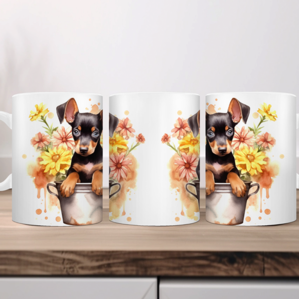 Koffiemok Dobermann 02