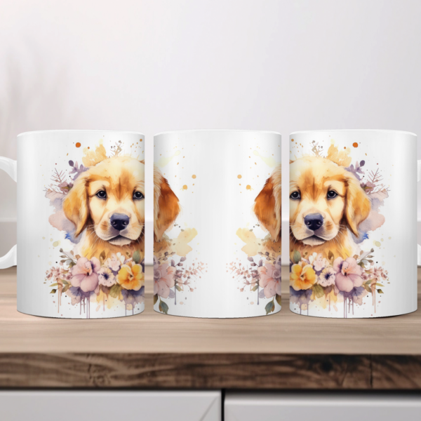 Koffiemok Golden Retriever 2