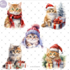 Koffiemok Kerstcadeau mok/beker met poes 15