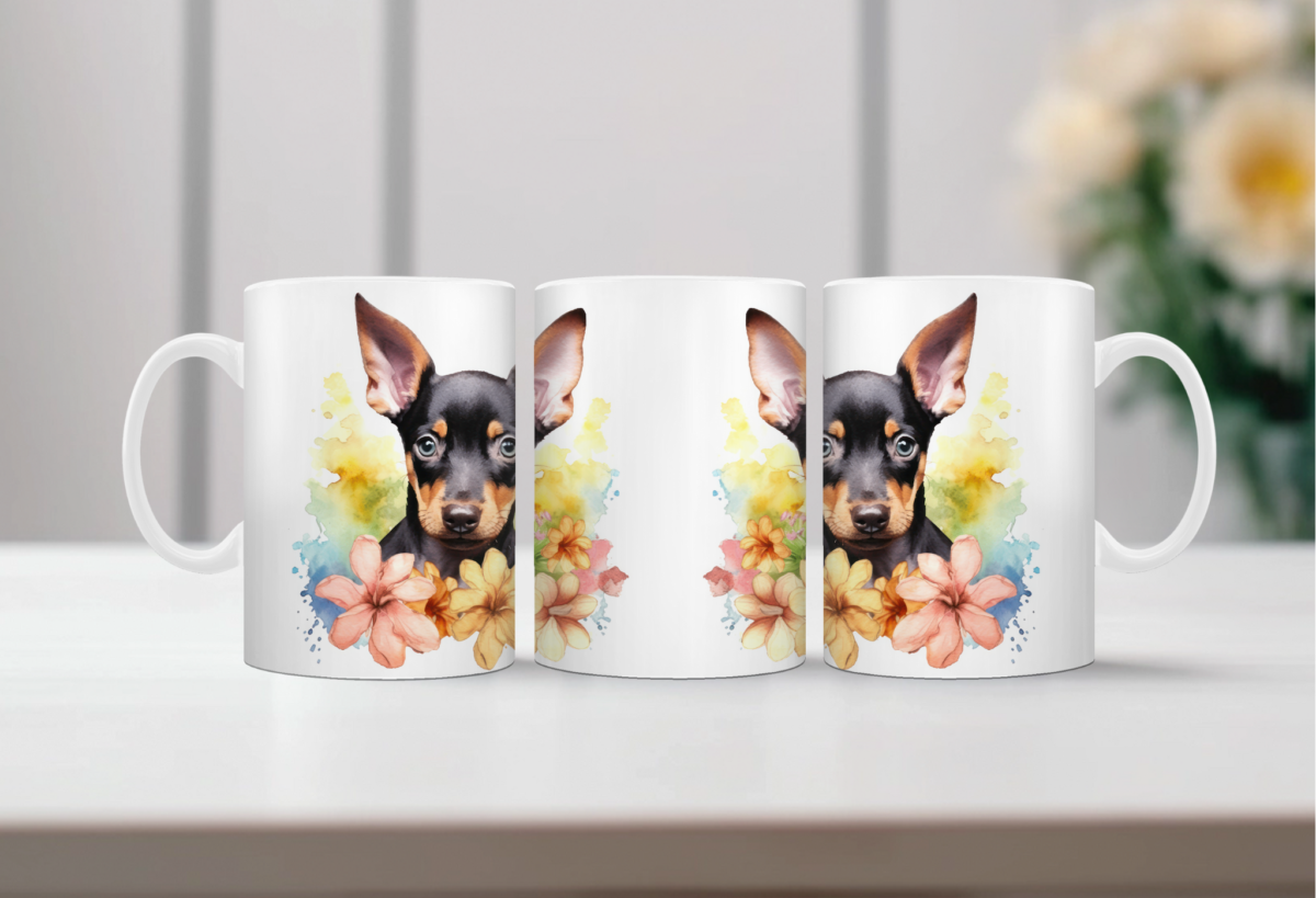 Koffiemok Dobermann 03