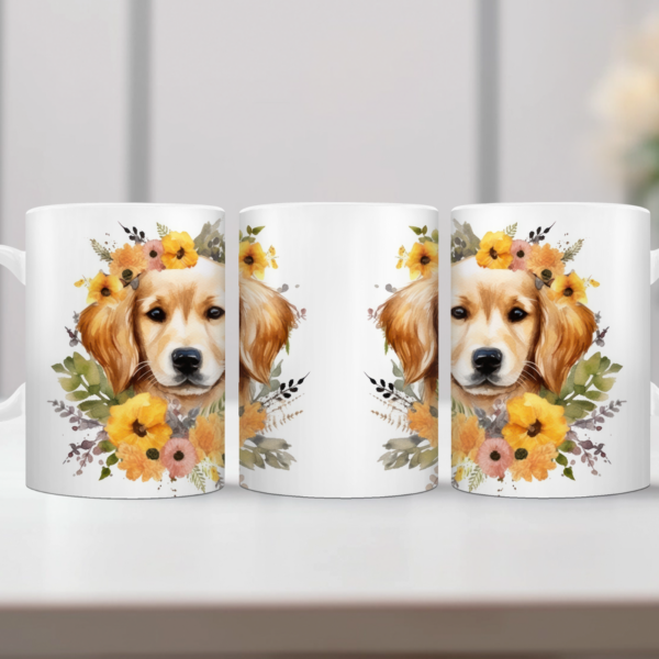 Koffiemok Golden Retriever 3