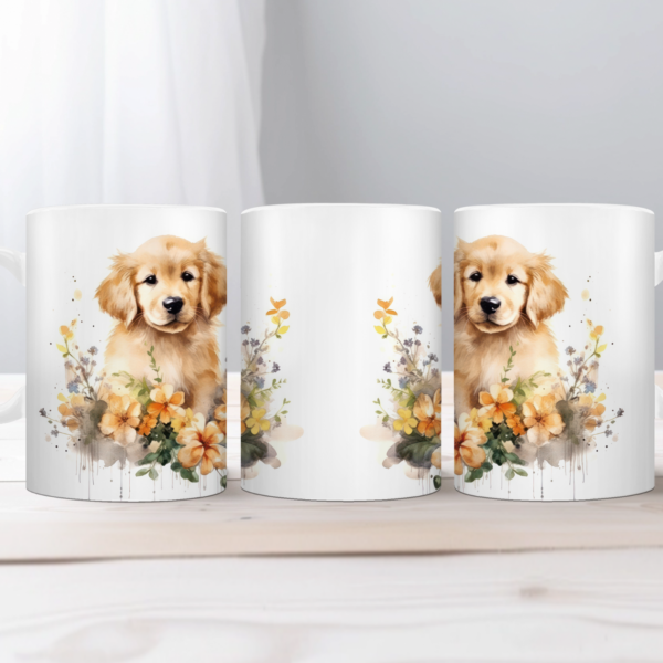 Koffiemok Golden Retriever 5