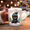 Koffiemok Kerstcadeau mok/beker met poes 29