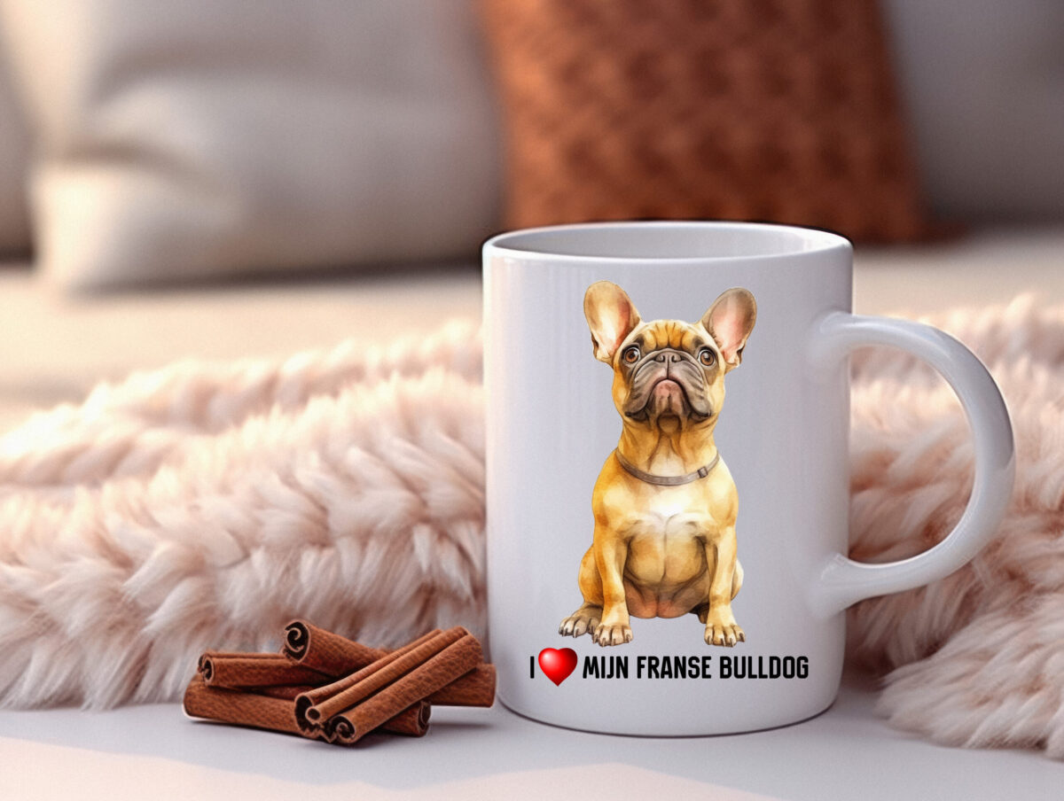 Koffiemok Franse Bulldog 07