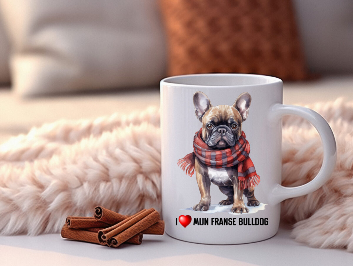 Koffiemok Franse Bulldog 09
