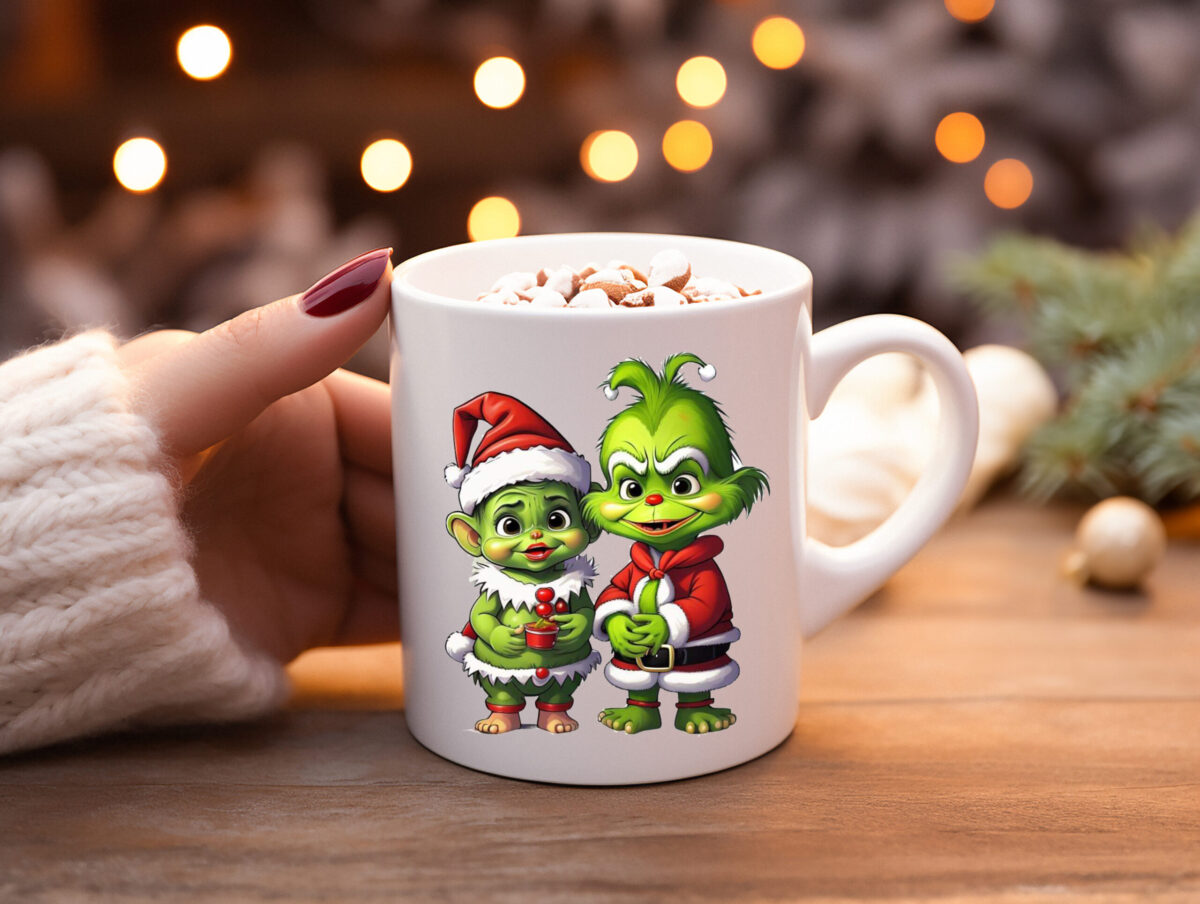 Koffiemok kerst The Grinch 01