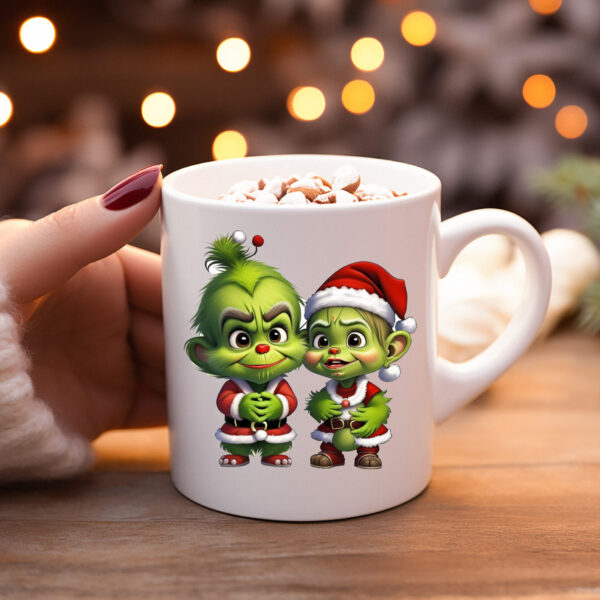 Koffiemok kerst The Grinch 06
