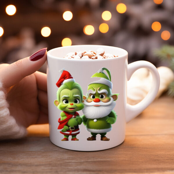 Koffiemok kerst The Grinch 08