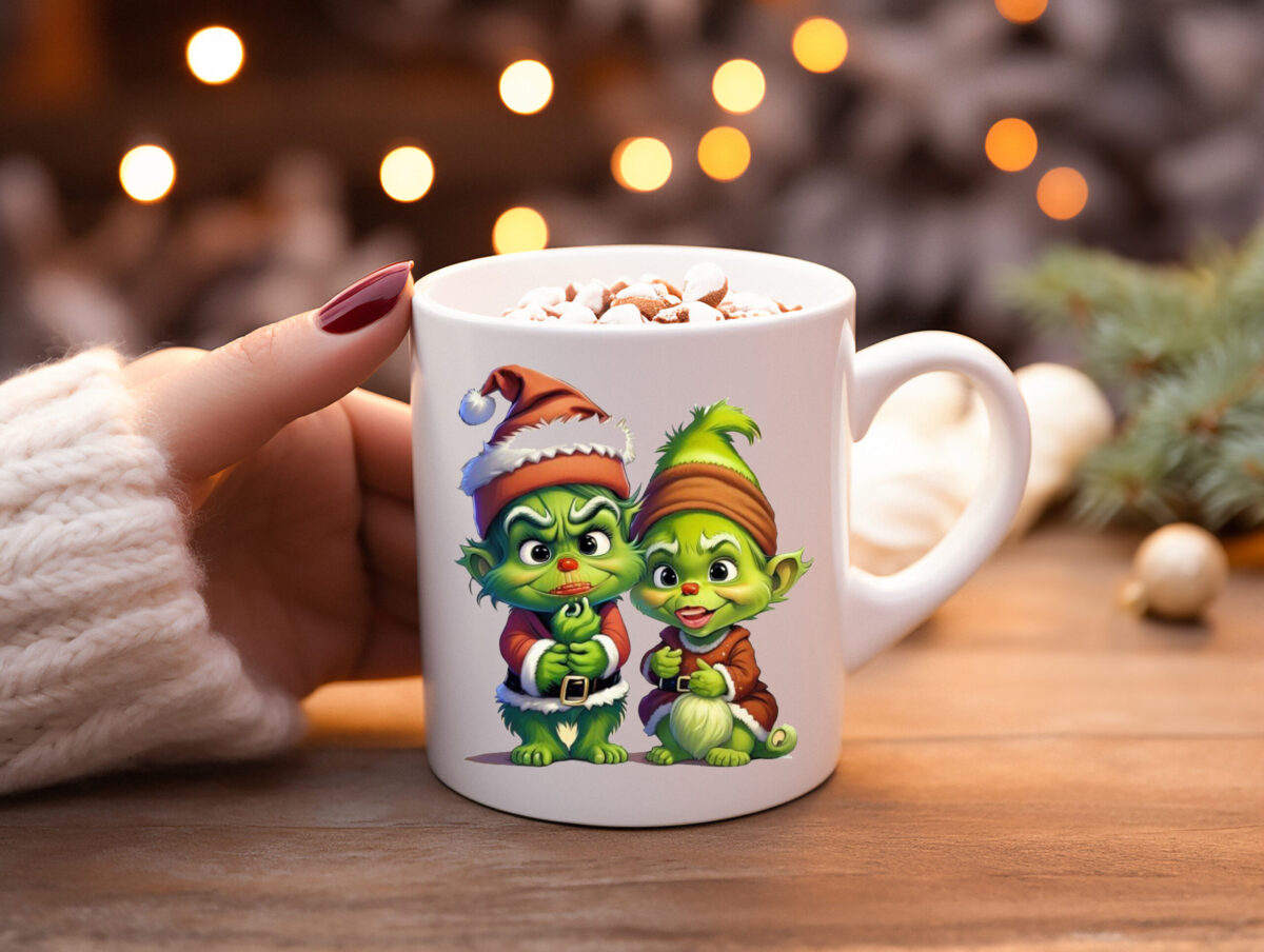 Koffiemok kerst The Grinch 09