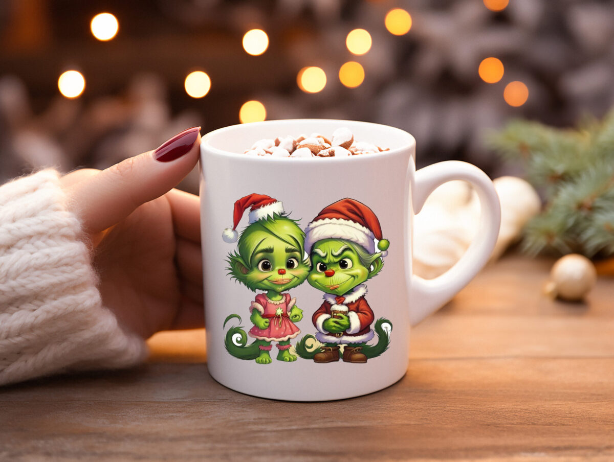 Koffiemok kerst The Grinch 10