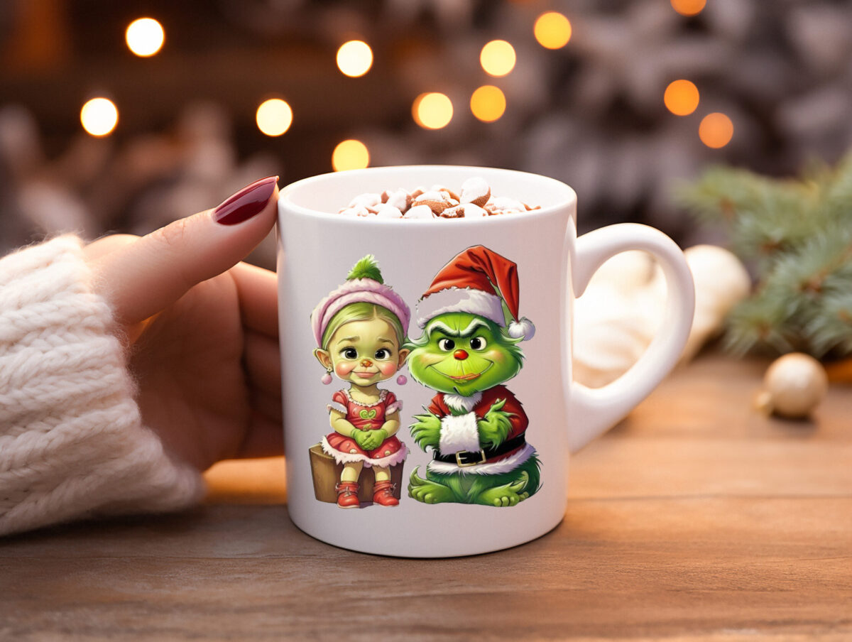 Koffiemok kerst The Grinch 11