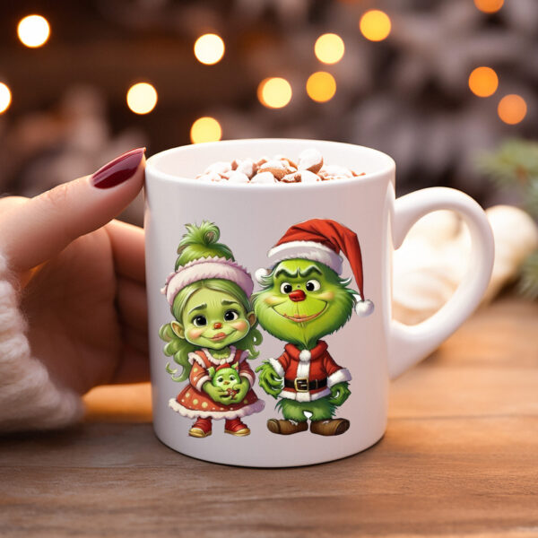 Koffiemok kerst The Grinch 14