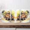 Aquarel Koffiemok Retro Truck 1