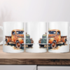 Aquarel Koffiemok Retro Truck 2