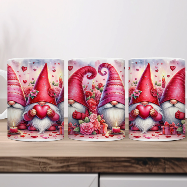 Koffiemok Valentijn Gnomes 1