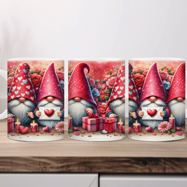 Koffiemok Valentijn Gnomes 16