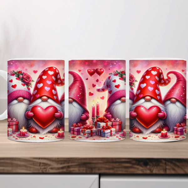 Koffiemok Valentijn Gnomes 3