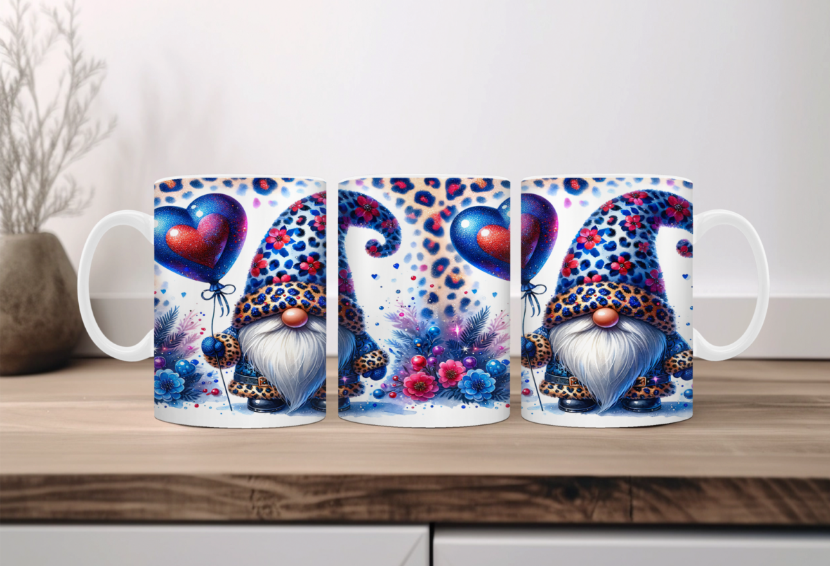 Koffiemok Valentijn Gnome Rood