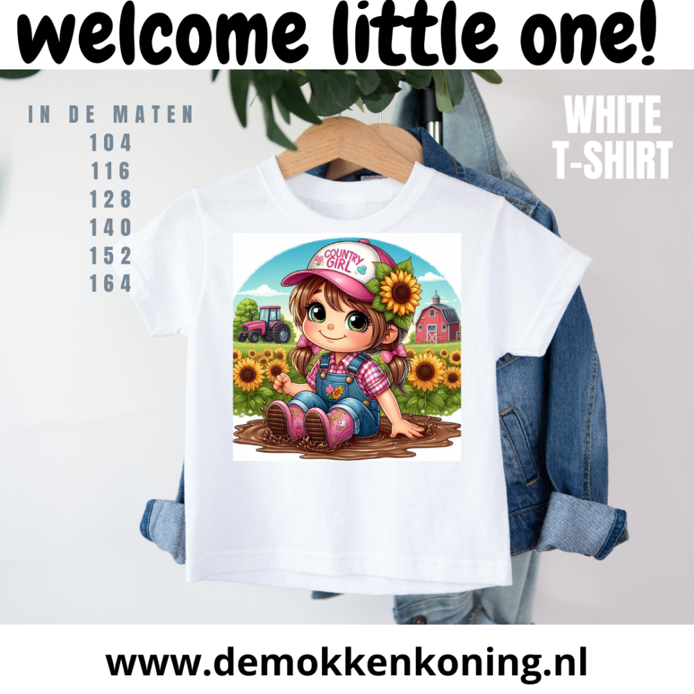 Kinder T-shirt Country Boy/ Girl 19